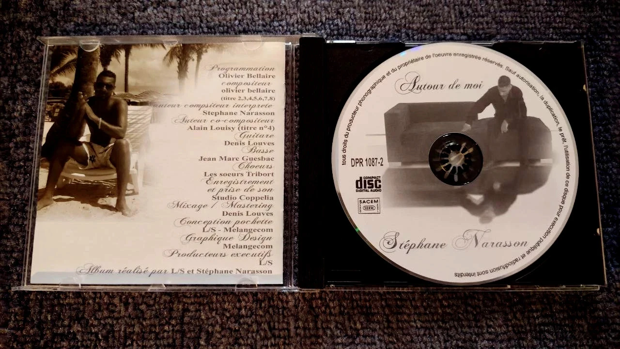 🌟 CD raro: Stéphane Narasson - "Alrededor de mí" (2002) Guadalupe – photo 4